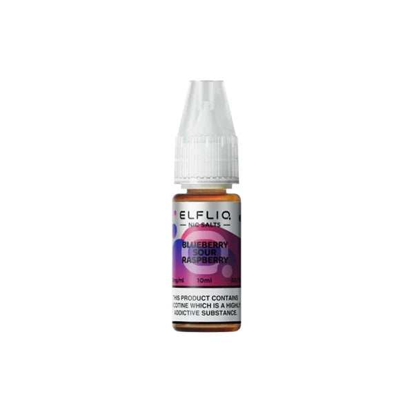 20mg ELFLIQ By Elf Bar 10ml Nic Salt (50VG/50PG) Any 4 For £10 - Broadbase