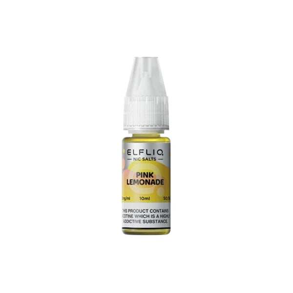 20mg ELFLIQ By Elf Bar 10ml Nic Salt (50VG/50PG) Any 4 For £10 - Broadbase