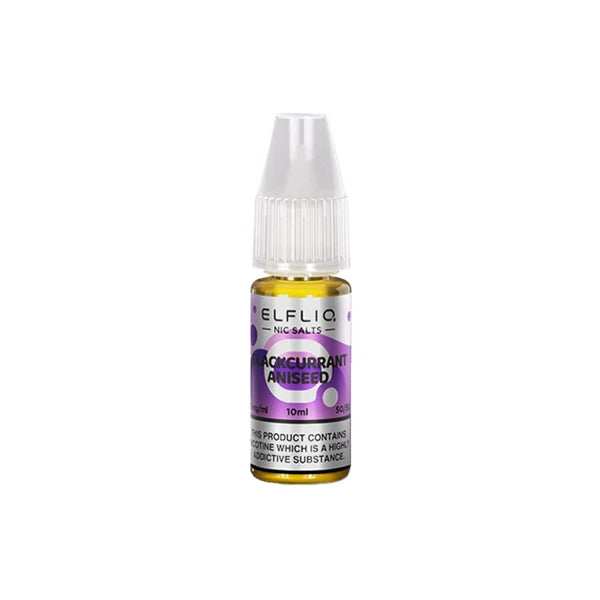 20mg ELFLIQ By Elf Bar 10ml Nic Salt (50VG/50PG) Any 4 For £10 - Broadbase