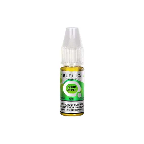 20mg ELFLIQ By Elf Bar 10ml Nic Salt (50VG/50PG) Any 4 For £10 - Broadbase
