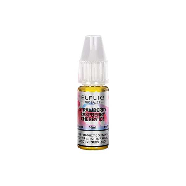20mg ELFLIQ By Elf Bar 10ml Nic Salt (50VG/50PG) Any 4 For £10 - Broadbase