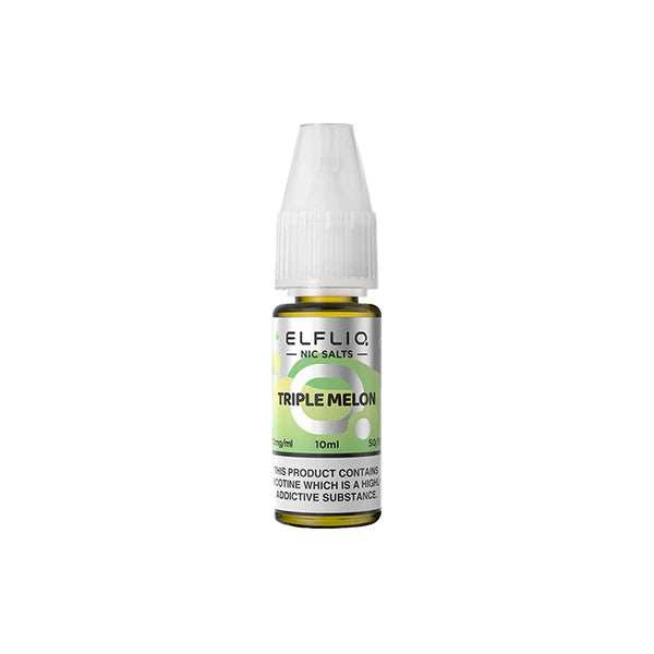 20mg ELFLIQ By Elf Bar 10ml Nic Salt (50VG/50PG) Any 4 For £10 - Broadbase