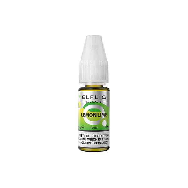 20mg ELFLIQ By Elf Bar 10ml Nic Salt (50VG/50PG) Any 4 For £10 - Broadbase