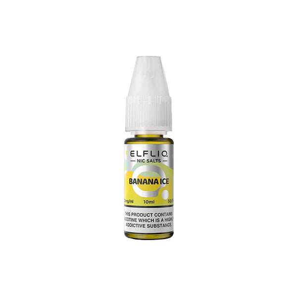 20mg ELFLIQ By Elf Bar 10ml Nic Salt (50VG/50PG) Any 4 For £10 - Broadbase