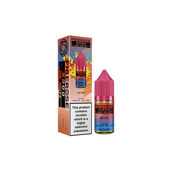 10mg Elux Firerose 5000 Nic salts 10ml (50VG/50PG) Any 4 For £10 - Broadbase