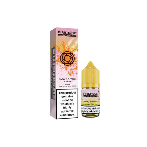 20mg Elux Firerose 5000 Nic salts 10ml (50VG/50PG) Any 4 For £10 - Broadbase