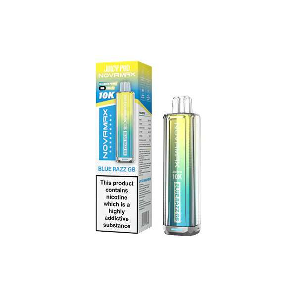 20mg Juicy Pod Novamax Disposable Pod Vape Kit 10000 Puffs 10 For £67.50 - Broadbase