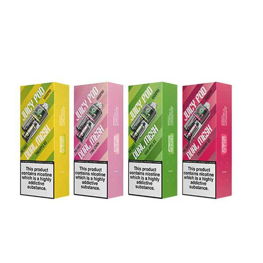 20mg Juicy Pod 6000 Pro Disposable Vape Kit 6000 Puffs BOGOF - Broadbase