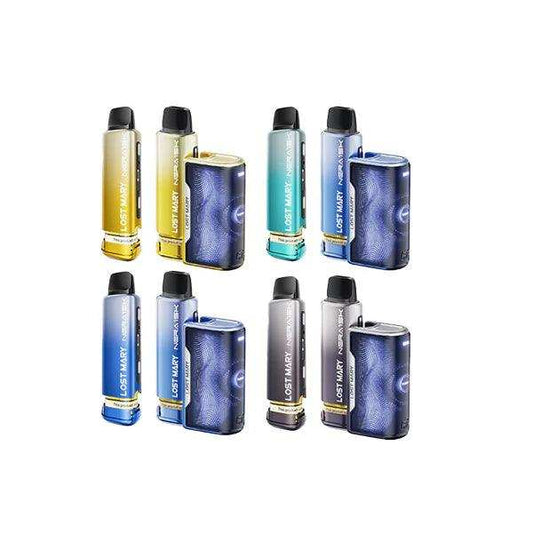 20mg LOST MARY Nera 30K Multi Edition Prefilled Pod Vape Kit - 30000 Puffs | 3 For £36 - Broadbase