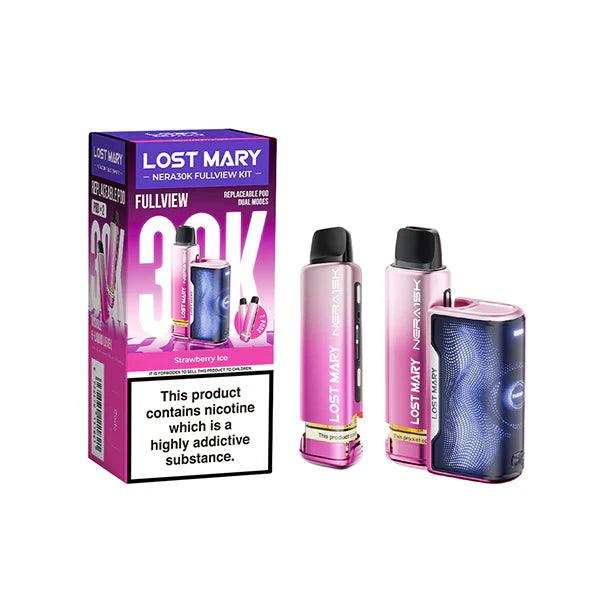 20mg LOST MARY Nera 30K Prefilled Pod Vape Kit - 30000 Puffs | 3 For £36 - Broadbase