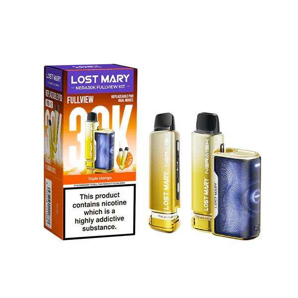 20mg LOST MARY Nera 30K Prefilled Pod Vape Kit - 30000 Puffs | 3 For £36 - Broadbase