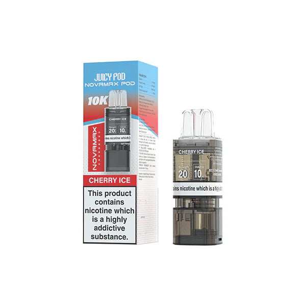 20mg Juicy Pod Novamax Prefilled Pods 10000 Puffs - 1 Pcs 3 For £14.97 - Broadbase