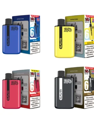 20mg I VG SAVR Prefilled Pod Vape Kit 3000 Puffs