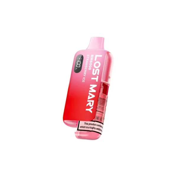 20mg LOST MARY BM6000 Refillable Pod Kit - 6000 Puffs - Image 10