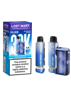 20mg LOST MARY Nera 30K Multi Edition Prefilled Pod Vape Kit - 30000 Puffs - Blue Edition