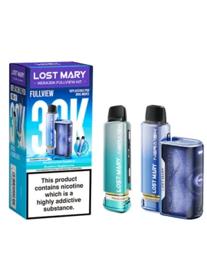 20mg LOST MARY Nera 30K Multi Edition Prefilled Pod Vape Kit - 30000 Puffs - Blueberry Edition