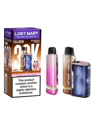 20mg LOST MARY Nera 30K Multi Edition Prefilled Pod Vape Kit - 30000 Puffs - Drinks Edition