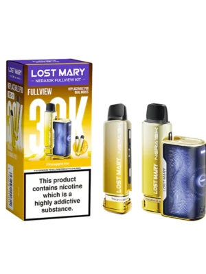 20mg LOST MARY Nera 30K Prefilled Pod Vape Kit - 30000 Puffs - Pineapple ice
