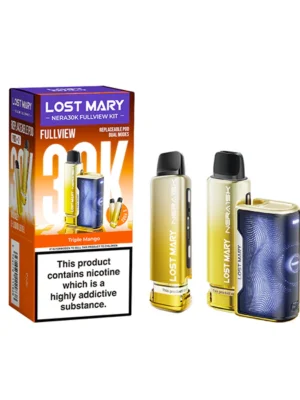 20mg LOST MARY Nera 30K Prefilled Pod Vape Kit - 30000 Puffs - Triple Mango