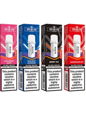 20mg SKE Crystal Pro Replacement Prefilled Pods 2ml 1200 Puffs - 2 Pcs