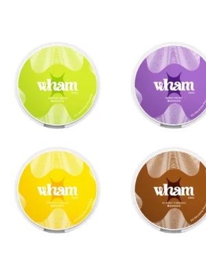 6mg Wham Regular Nicotine Pouch - 20 Pouches