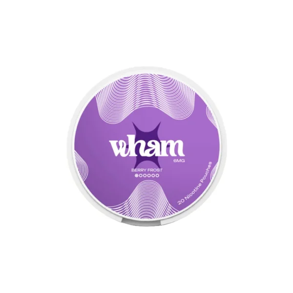 6mg Wham Regular Nicotine Pouch - 20 Pouches - Image 2