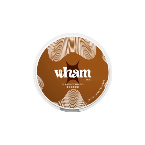 6mg Wham Regular Nicotine Pouch - 20 Pouches - Image 4