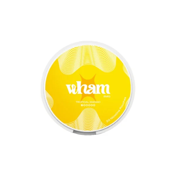 6mg Wham Regular Nicotine Pouch - 20 Pouches - Image 7