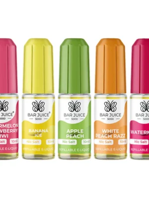 20mg Bar Juice 5000 Nic Salts 10ml (40VG/60PG)