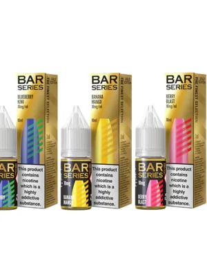 10mg Bar Series Gold Edition Nic Salt 10ml (50VG/50PG)
