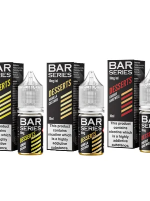 10mg Bar Series Desserts 10ml Nic Salts (50VG/50PG)