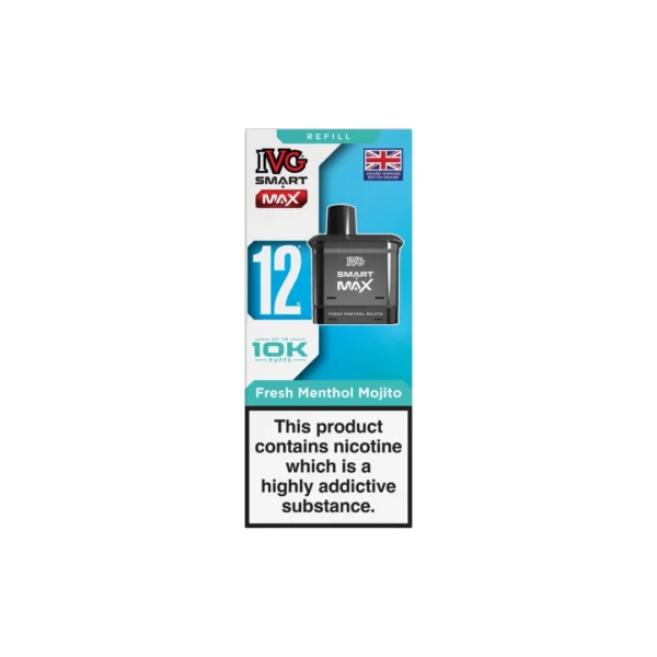 20mg IVG Smart Max Prefilled Pod 10000 Puffs - Image 12