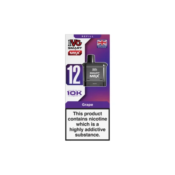 20mg IVG Smart Max Prefilled Pod 10000 Puffs - Image 16