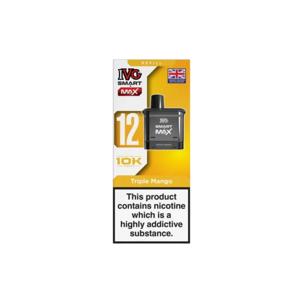 20mg IVG Smart Max Prefilled Pod 10000 Puffs - Image 24