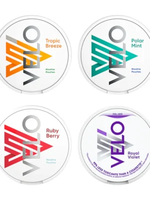 4mg Velo Mini Mild Strength Nicotine Pouches - 20 Pouches