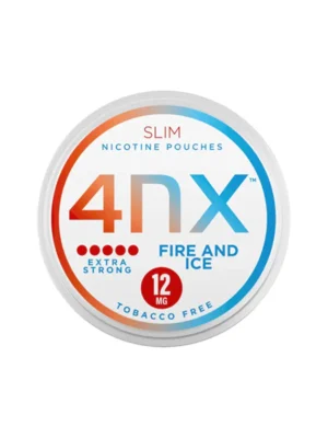 4NX 12mg Fire & Ice Slim Nicotine Pouches - 20 Pouches
