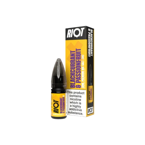 5mg RIOT X 10ml Nic Salts by Riot Squad (50VG/50PG) - Image 2