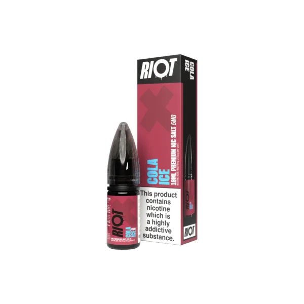 5mg RIOT X 10ml Nic Salts by Riot Squad (50VG/50PG) - Image 6