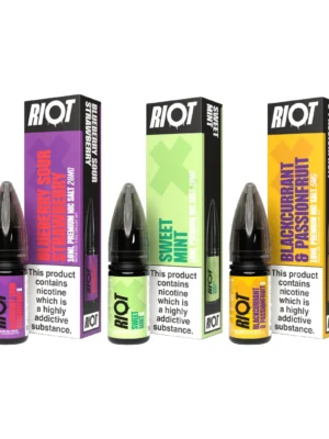 20mg RIOT X 10ml Nic Salts by Riot Squad (50VG/50PG)