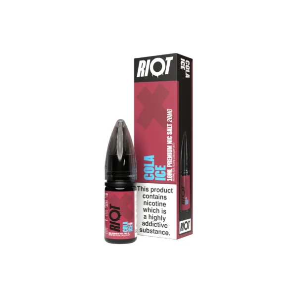 20mg RIOT X 10ml Nic Salts by Riot Squad (50VG/50PG) - Image 6