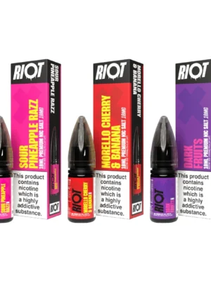 10mg RIOT X 10ml Nic Salts by Riot Squad (50VG/50PG)