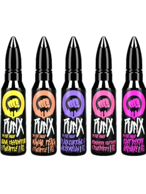 0mg Riot Squad Punx 50ml Shortfill (70VG/30PG) (BUY 1 GET 1 FREE)