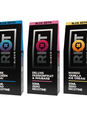 0mg Riot Squad Black Edition V2 2x 50ml Shortfill (70VG/30PG)