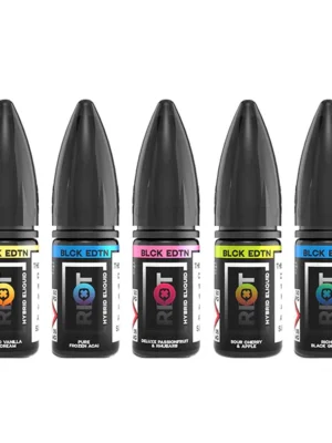 10mg Riot Squad Black Edition V2 Nic Salts 10ml (50VG/50PG)