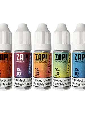 10mg ZAP! Bar Salts Nic Salt 10ml (50VG/50PG)