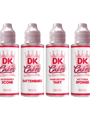 DK Cakes 100ml Shortfill 0mg (70VG/30PG)