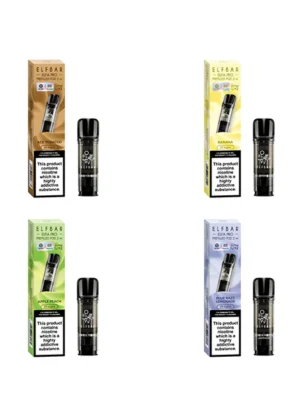 ELF Bar ELFA Pro 20mg Replacement Prefilled Pods 2ml 1200 Puffs - 2 Pcs