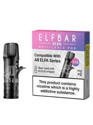 Elf Bar ELFA Empty Refillable Pods 2ml - 2 pcs