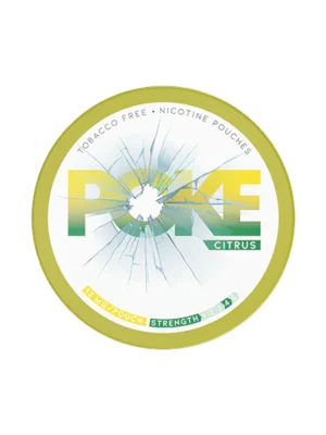 12mg Poke Citrus Nicotine Pouches - 20 Pouches
