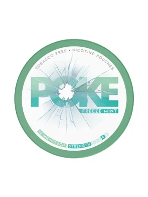 12mg Poke Freeze Mint Nicotine Pouches - 20 Pouches